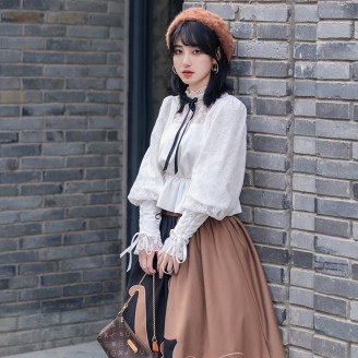 Cleanse Lolita Style Blouse by Withpuji (WJ113)